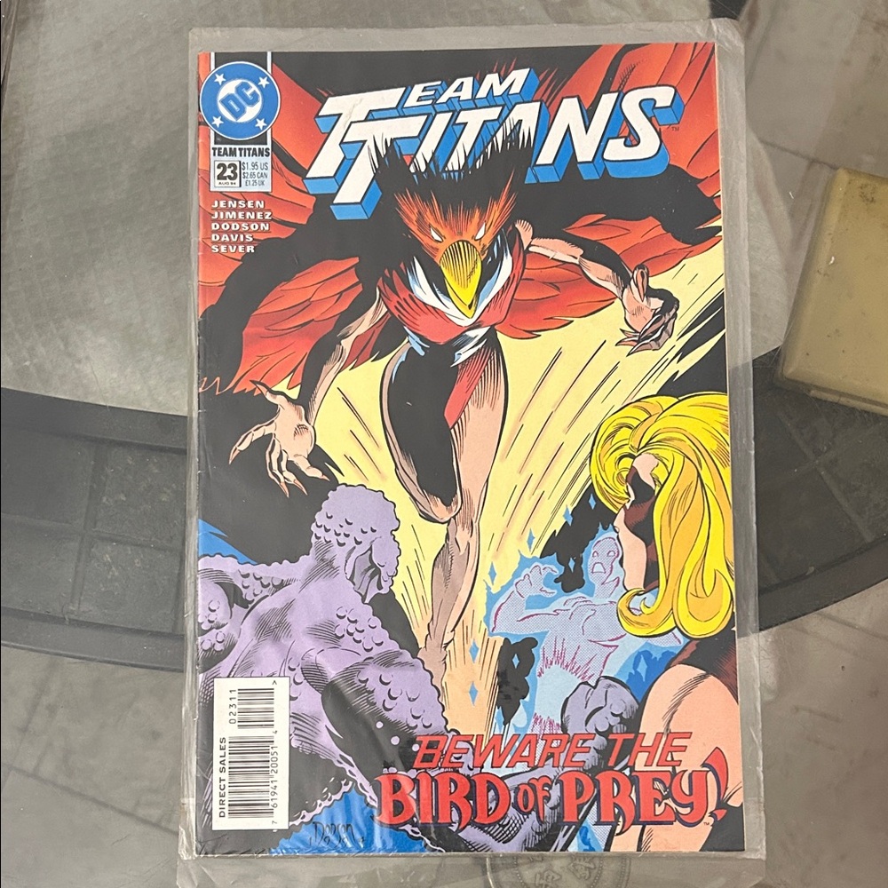 Team Titans Comic Book